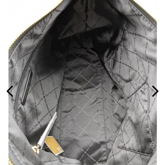 Michael Kors Black Pebbled “Lexington” Large Handbag! NWT!! - Picture 8 of 12